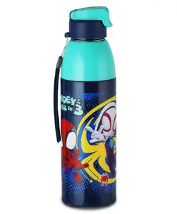 Cello Kidzbee Uranus Spiderman Web Warriors 3D Print Water Bottle - 540 ml