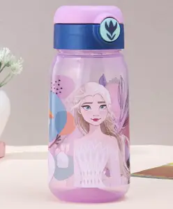Disney by Gluman Disney Frozen Sippy Water Bottle with Flip Top Closure - 510 ml