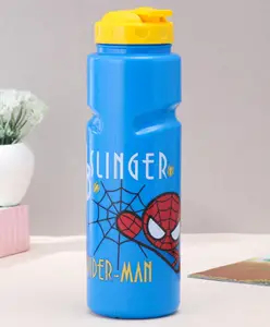 Disney by Gluman Spiderman Summer Spout Water Bottle Blue - 700 ml