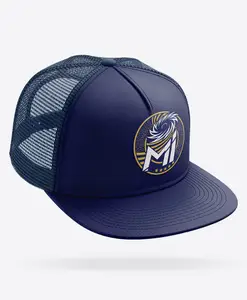 Mumbai Indians By FANCODE Official Embellished Cap - Navy Blue