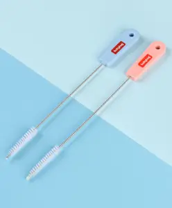 Babyhug Nipple & Straw Cleaner Pack of 2 - Pink & Blue