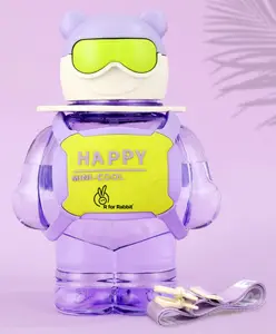 R for Rabbit Tritan Astro Premium Baby Water Sipper for Kids | BPA Free & Non Toxic Leak Proof Drinking Silicone Straw Sippy Cup for 12+ Months Baby Boy and Girl (1000 ml,Purple)