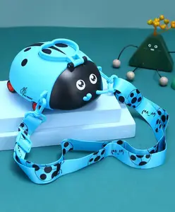 R for Rabbit Beetle Premium Water Sipper for Baby, PP Material Spill Proof BPA Free Soft Silicone Straw Drinking Sipper for Kids of 12+ Months (700ml, Blue)