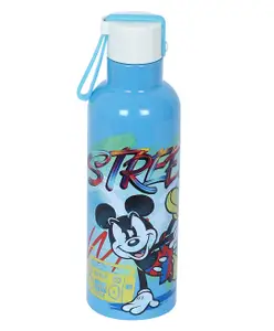 Disney by Gluman Mickey Stainless Steel Double Walled Mizu Water Bottle Blue - 500 ml- Steel Water Bottle