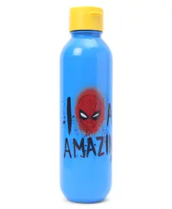 Disney by Gluman Anti Bacterial Spiderman Printed Claro Spout Water Bottle - 1100 ml
