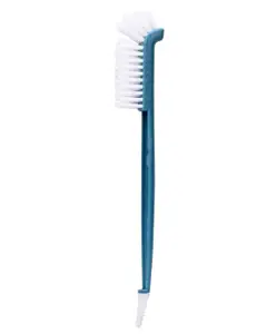 Adore Laventine Premium 2 in 1 Bottle and Teat Cleaning Brush with Head Case (Blue)