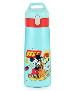 Cello Kidzbee Gulp Best Pals Stainless Steel Water Bottle - 490 ml