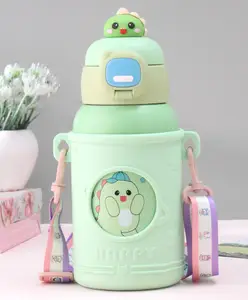 Cello Babybop Stainless Steel Water Bottle Green - 500 ml