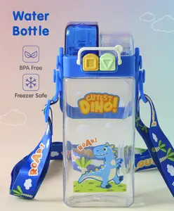 Fab N Funky Sipper Water Bottle Blue - 520 ml