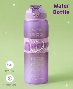 ZOE Leak Proof BPA Free Sipper Bottle Purple - 800 ml