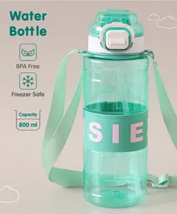Fab N Funky Leak Proof & BPA Free Sports Bottle Green - 800 ml
