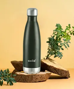 Cello Swift Thermosteel Water Bottle Green - 500 ml