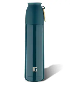Bergner Walking PearlPotion Thermosteel Hot & Cold Flask, 500 ml, Green