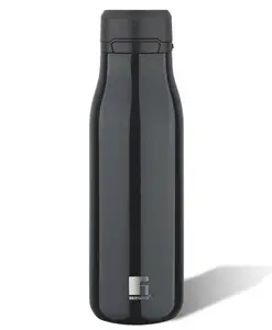 Bergner Walking Thermosteel Hot & Cold Bottle, 720 ml, Black