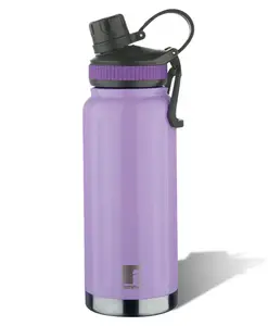 Bergner Walking Thermosteel Hot & Cold Bottle, 500 ml, Purple
