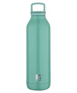 Bergner Walking Thermosteel Hot & Cold Bottle, 525 ml, Green