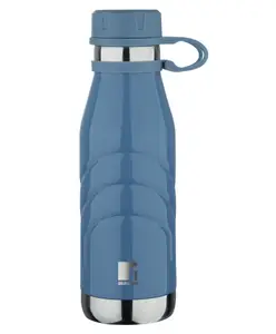 Bergner Walking Thermosteel Hot & Cold Bottle, 1000 ml, Blue