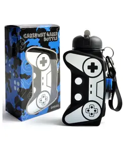 Flaze Foldable Water Bottle for Kids, Drinking Water Bottle for School Kids, Collapsible Bpa Free Toddler Water Bottle (600-ml, COLOR MAY VARY)