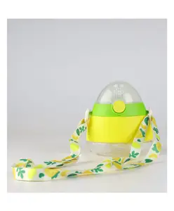 StarKiddo Sipper Citrus Training Cup Tritan Material-Cute Fruit Shape Trainers Spill Proof Cup, with Weighted Straw, and Strap. Appropriate for Babies Older than 12 Months.
