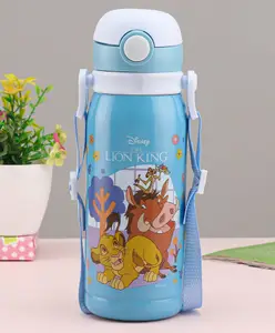 Cello Ever Pop Kids The Lion King Stainless Steel Insulated Flask Blue - 440 ml