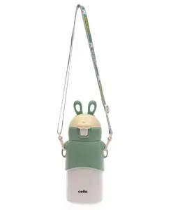 Cello Bunny Shape Stainless Steel Flask Green - 485 ml