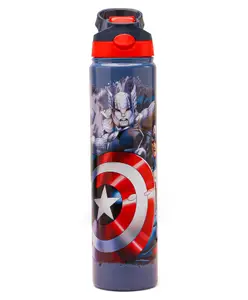 Avengers Stainless Steel Insulated Hot & Cold Sipper Water Bottle in Red - 700 ml