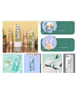 Sanjary Hello Rabbit Water Bottle - 600ml color design may vary