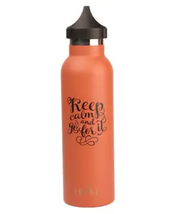 HOOM Stainless Steel Flask with Ceramic Coating Bottle 750ml - Brown