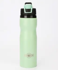 HOOM 304 Stainless Steel Flip-Top Cap Bottle 710ml Light Green
