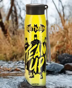 Milton Handy Design 850 Stainless Steel Leak Proof Single walled Water Bottle, 780 ml, Yellow