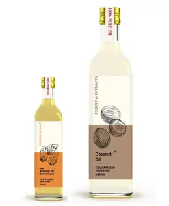 Essentia Extracts Cold-Pressed Almond Oil & Coconut Oil - 600 ml