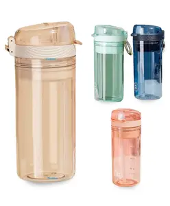 FunBlast Sipper Tumbler Tritan Sports Water Bottle - 420 ML