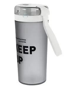 FunBlast Leakproof Sipper Tumbler Light Grey- 400 ML