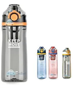 FunBlast Tritan BPA Free Sports Water Bottle 650 ML - Pack of 1 Random Color