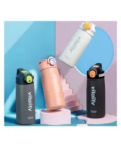 YAMAMA Hot and Cold Stainless Steel Water Bottle - 500 ml (Colour May Vary)