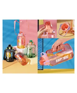 YAMAMA Carry Handle Water Bottle - 1.5l (Colour May Vary)