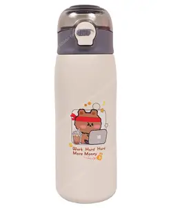 Toyshine BPA Free Double Wall Vacuum Insulated Water Bottle - 380 ML