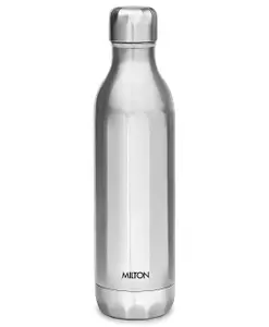 Milton Bliss 600 Thermosteel Vaccum Insulated Hot & Cold Water Bottle Silver - 540 ml