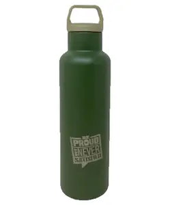 HOOM Aluminium Sipper Water Bottle Green - 600 ml