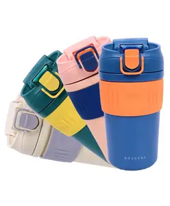 Toyshine Basic Handy Stainless Steel 304 Water Bottle Blue - 480 ml