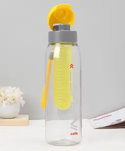 Cello Infuse Water Bottle Yellow - 800 ml
