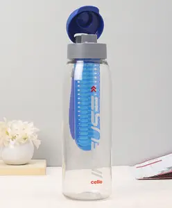 Cello Infuse Plastic Water Bottle Blue- 800ml