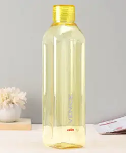 Cello Venice Plastic Water Bottle Yellow - 1000 ml