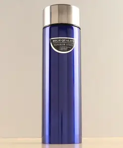 Cello H2O Stainless Steel Water Bottle Blue - 1 Litre