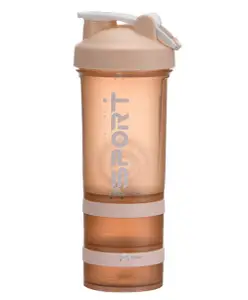 FunBlast Unbreakable Gym Bottle Orange - 450 Ml