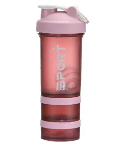 FunBlast Unbreakable Gym Bottle Pink - 450 ml