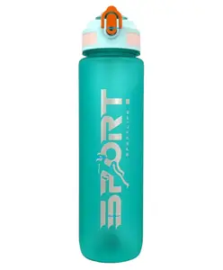FunBlast BPA Free Leak-Proof Sports Water Bottle Green 1000 ML