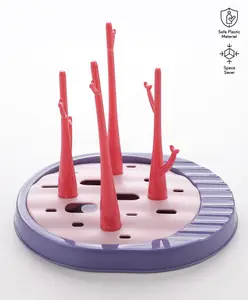 Fab N Funky Bottle Drying Rack - Purple