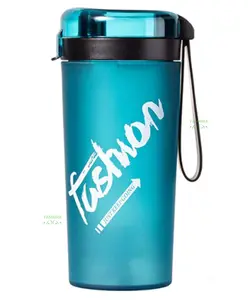 YAMAMA Leakproof Sipper Tumbler Water Bottle Blue - 400 ml