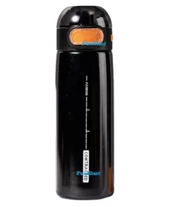 FunBlast Vacuum Insulated Water Bottle - 410 ML (Black Color)